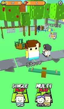 Blocky Friends: Dice Battle Ground Game Screenshot