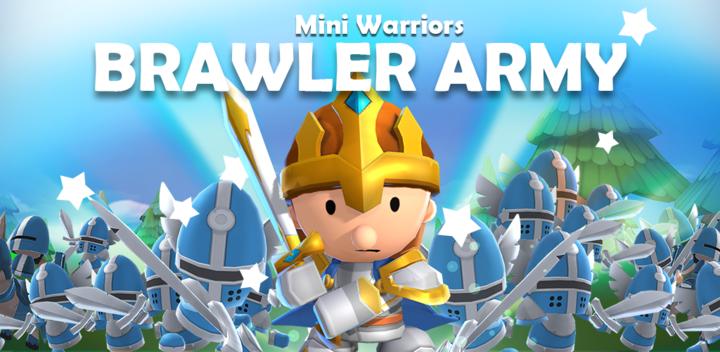 Banner of Mini Warriors: Brawler Army 