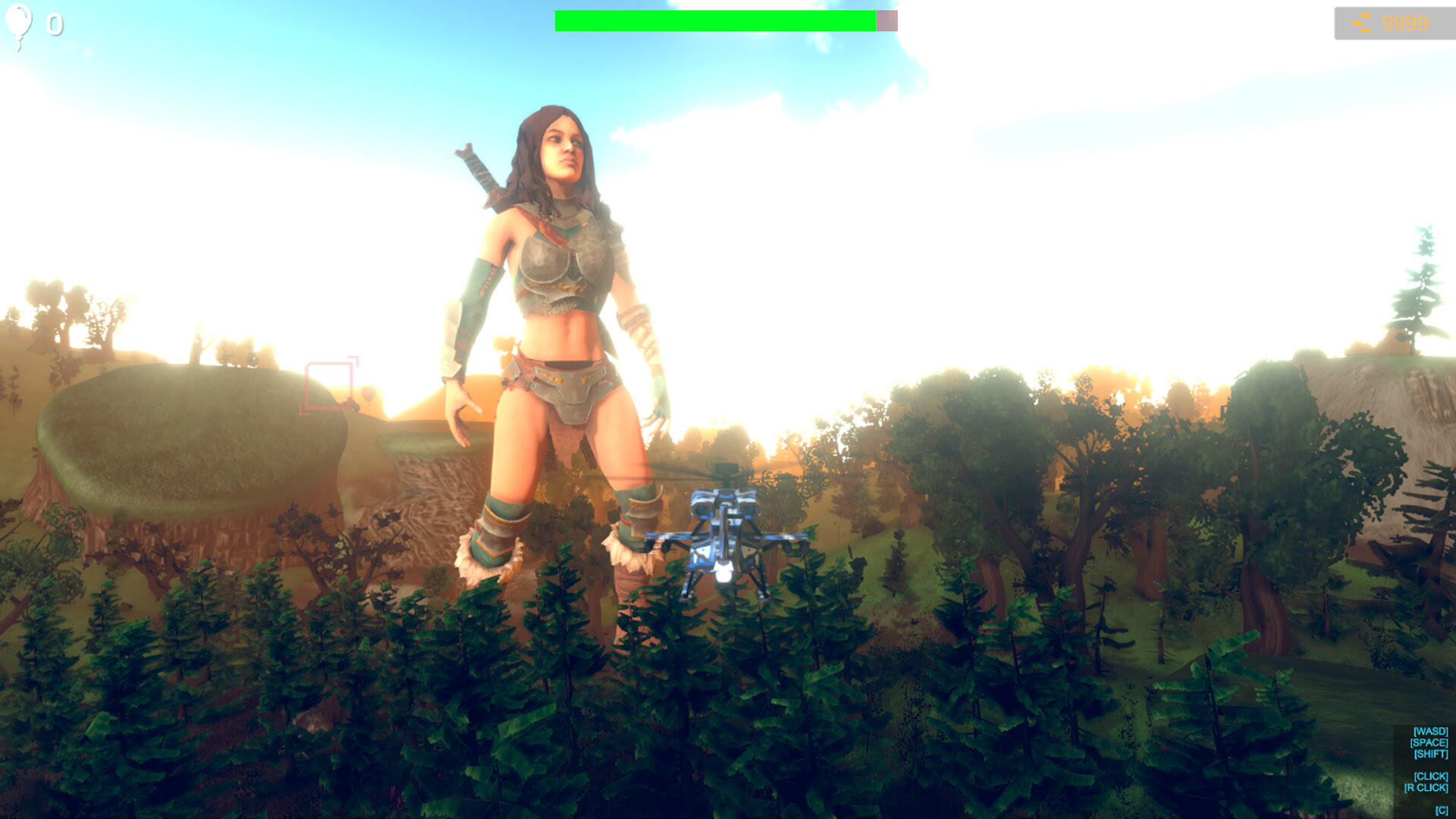 Screenshot 1 of Save Giant Girl from monsters 2 
