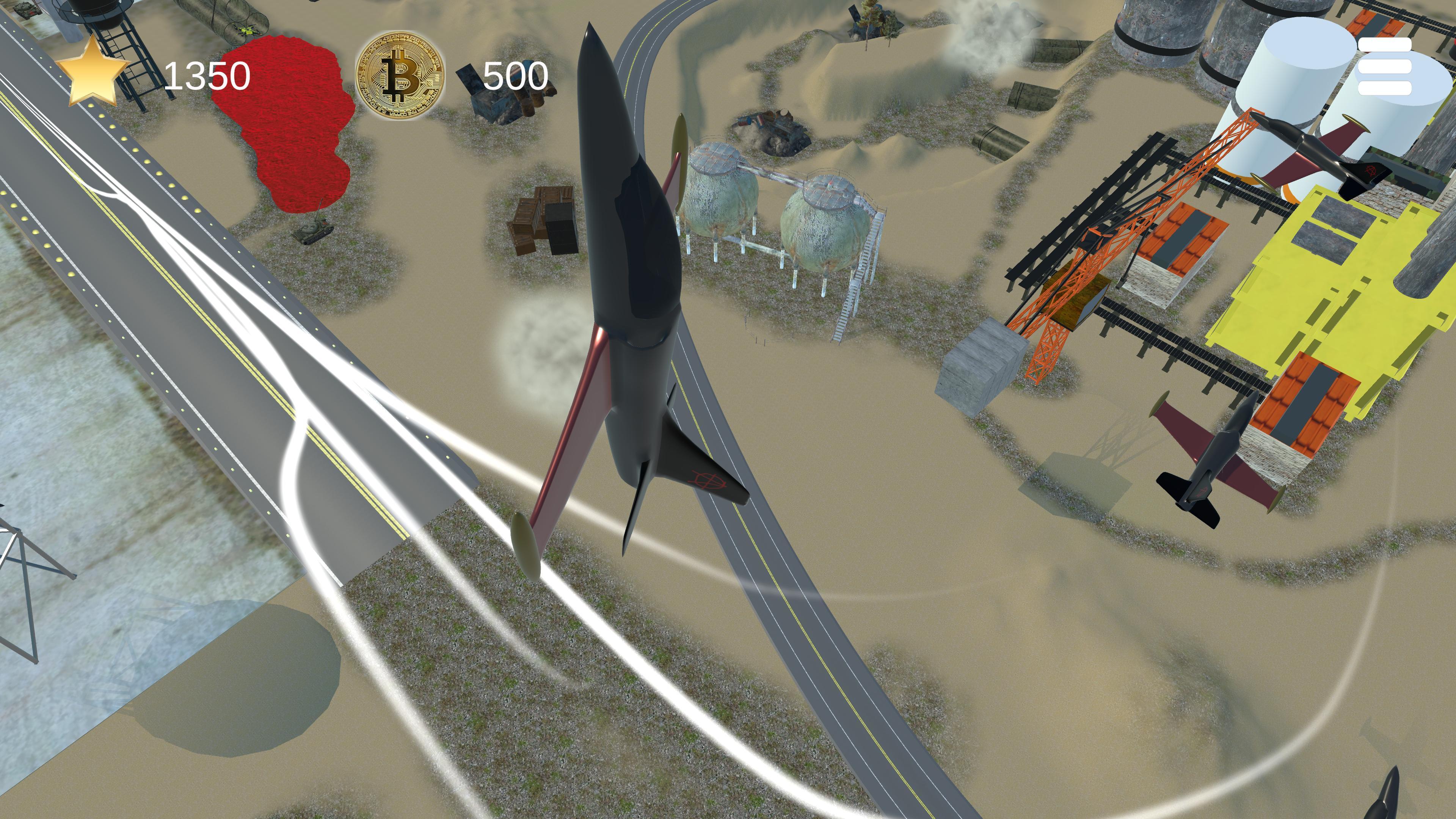 Sky Combat. Fly my plane Game Screenshot