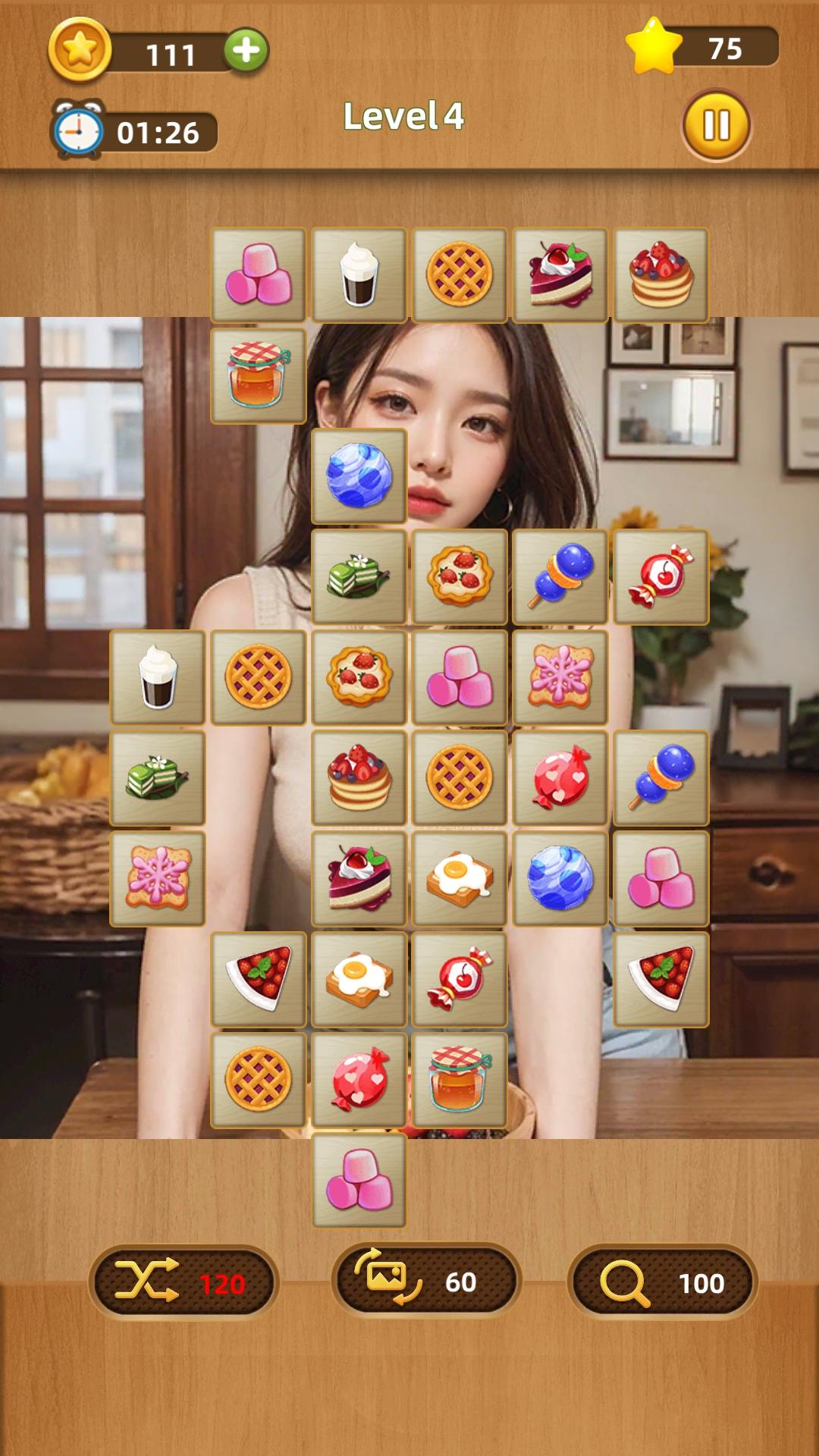 Sexy shisen sho girls: mahjong screenshot game