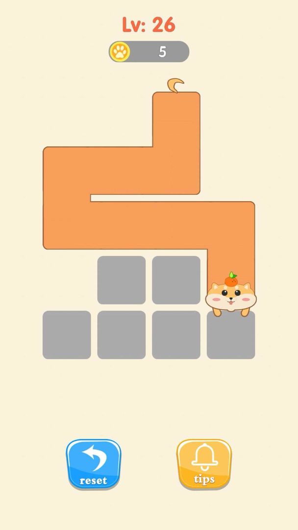 Screenshot of Puppies & Kittens - Line Puzzle Game