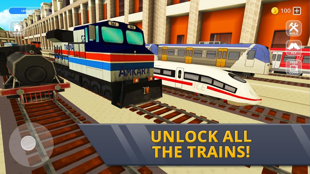 Railway Station Craft screenshot game