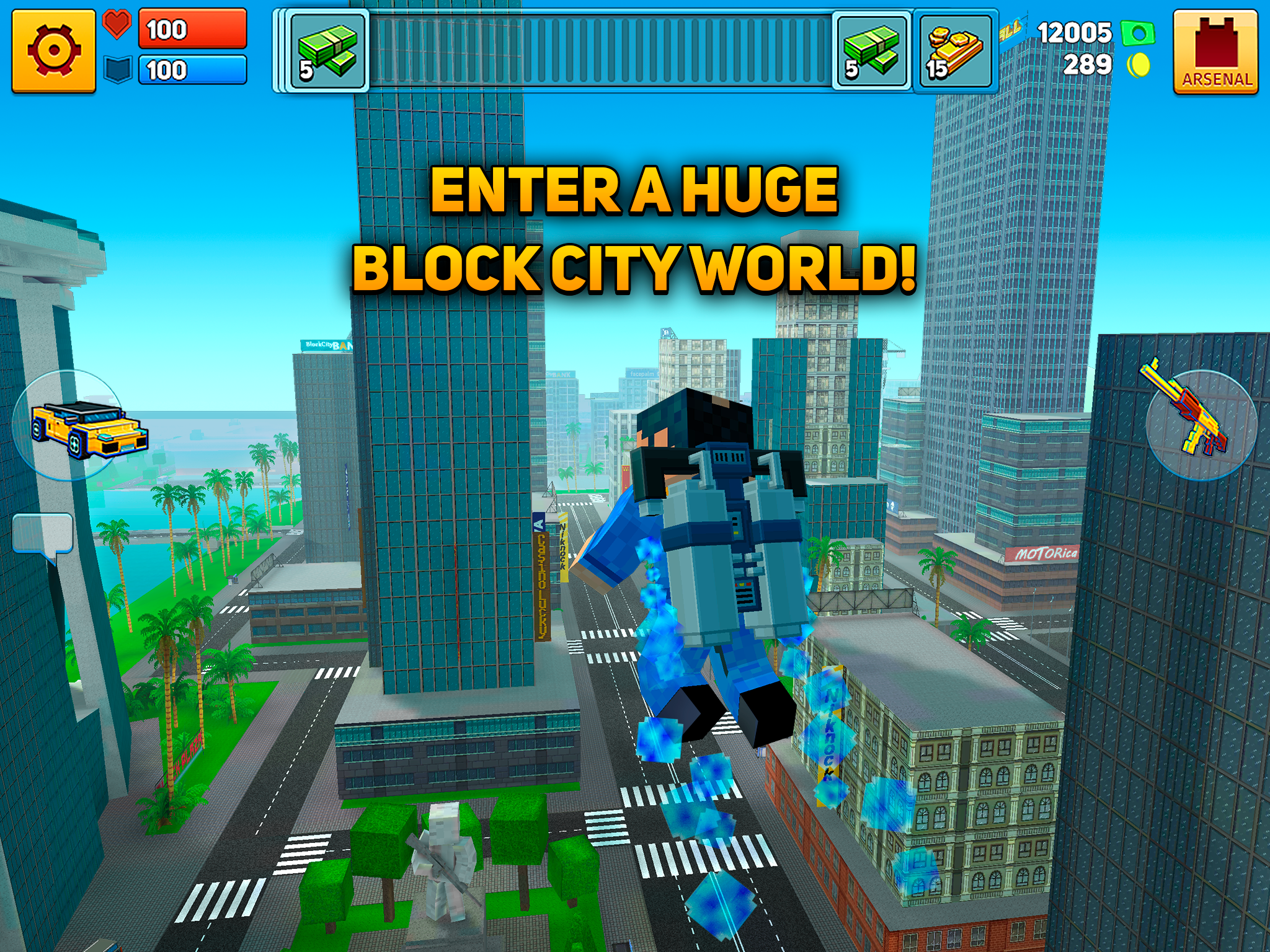Block City Wars: Pixel Shooterのキャプチャ