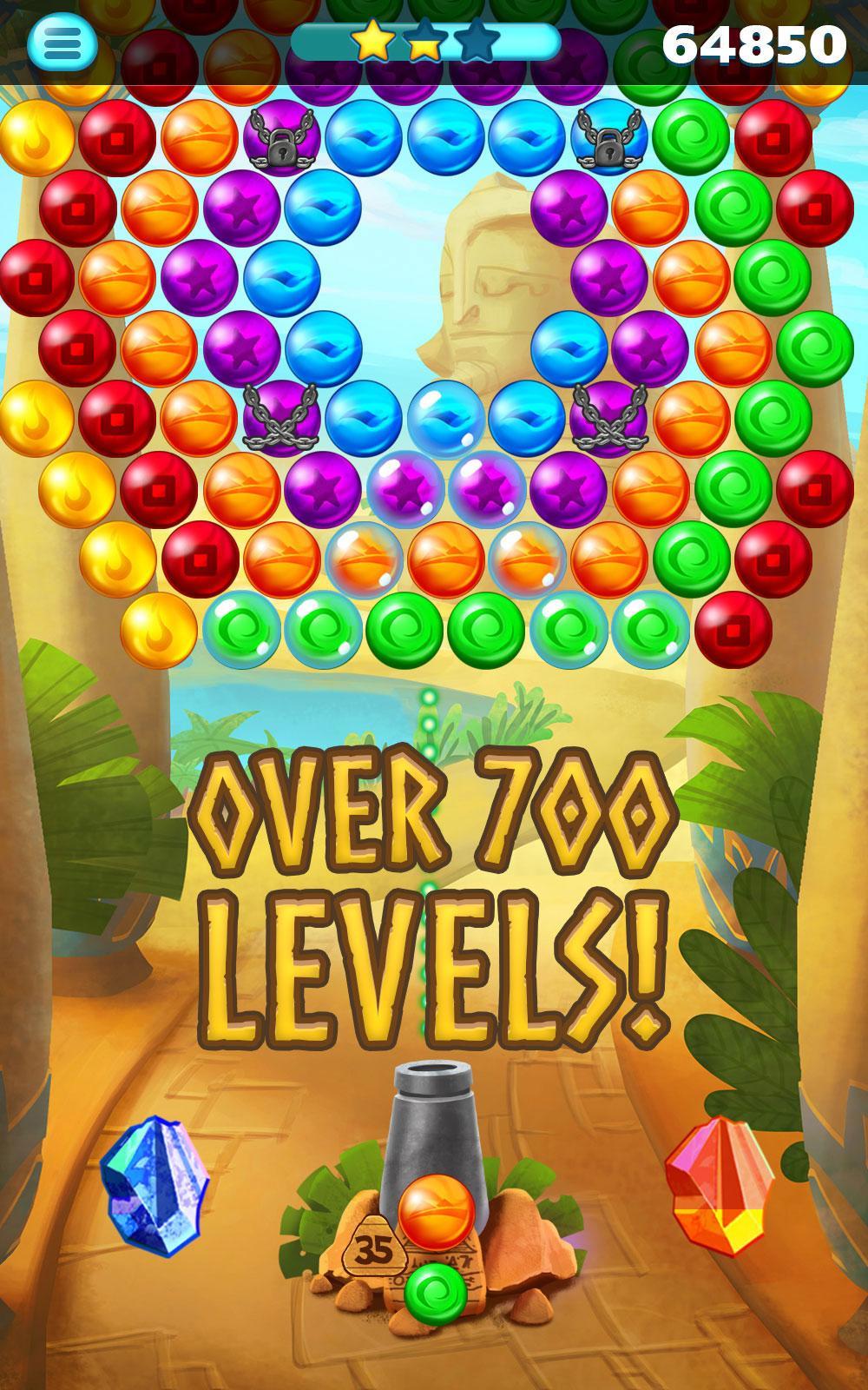 Скриншот игры Egypt Pop Bubble Shooter