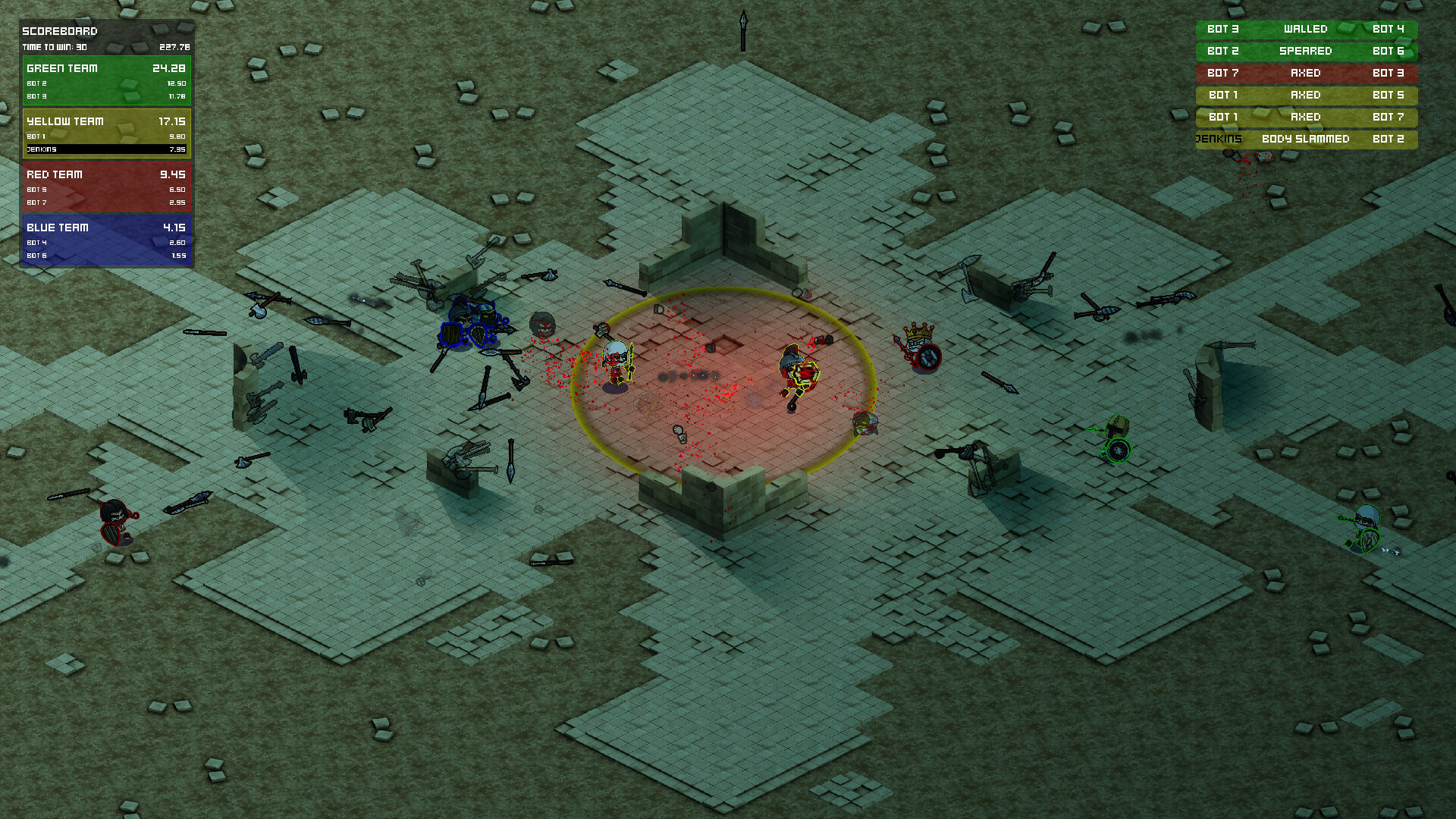 Sliced screenshot game