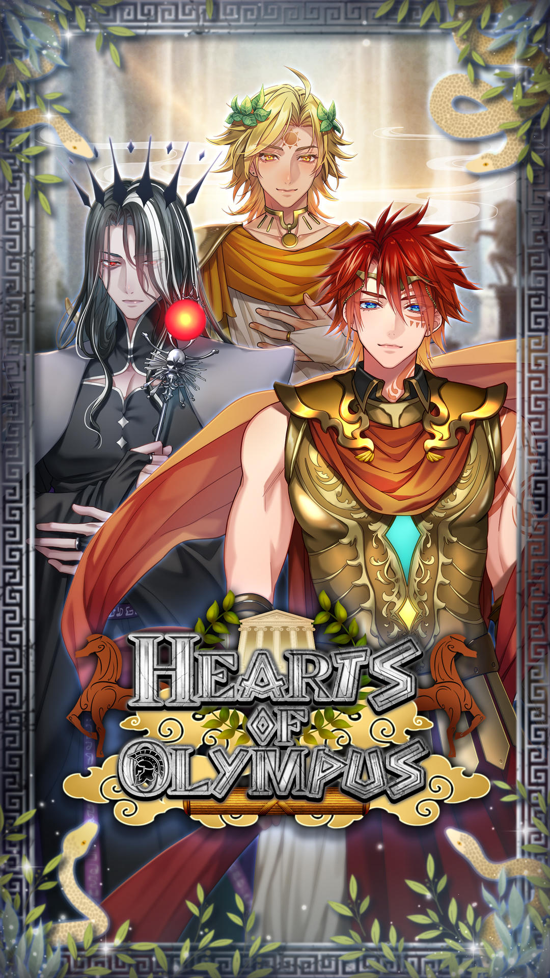 Hearts of Olympus: Anime Otome 遊戲截圖