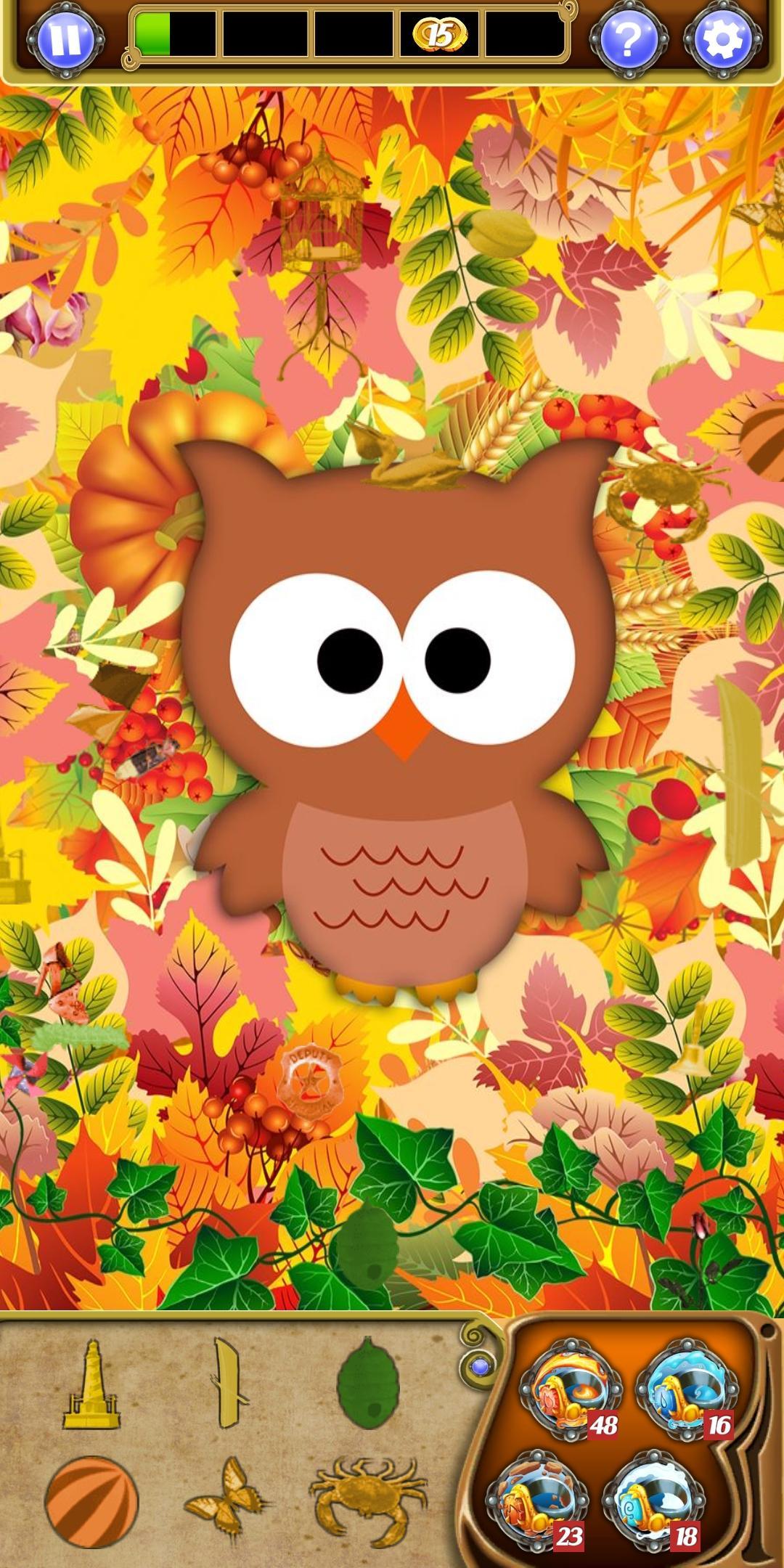 Hidden Object - Autumn Garden Game Screenshot