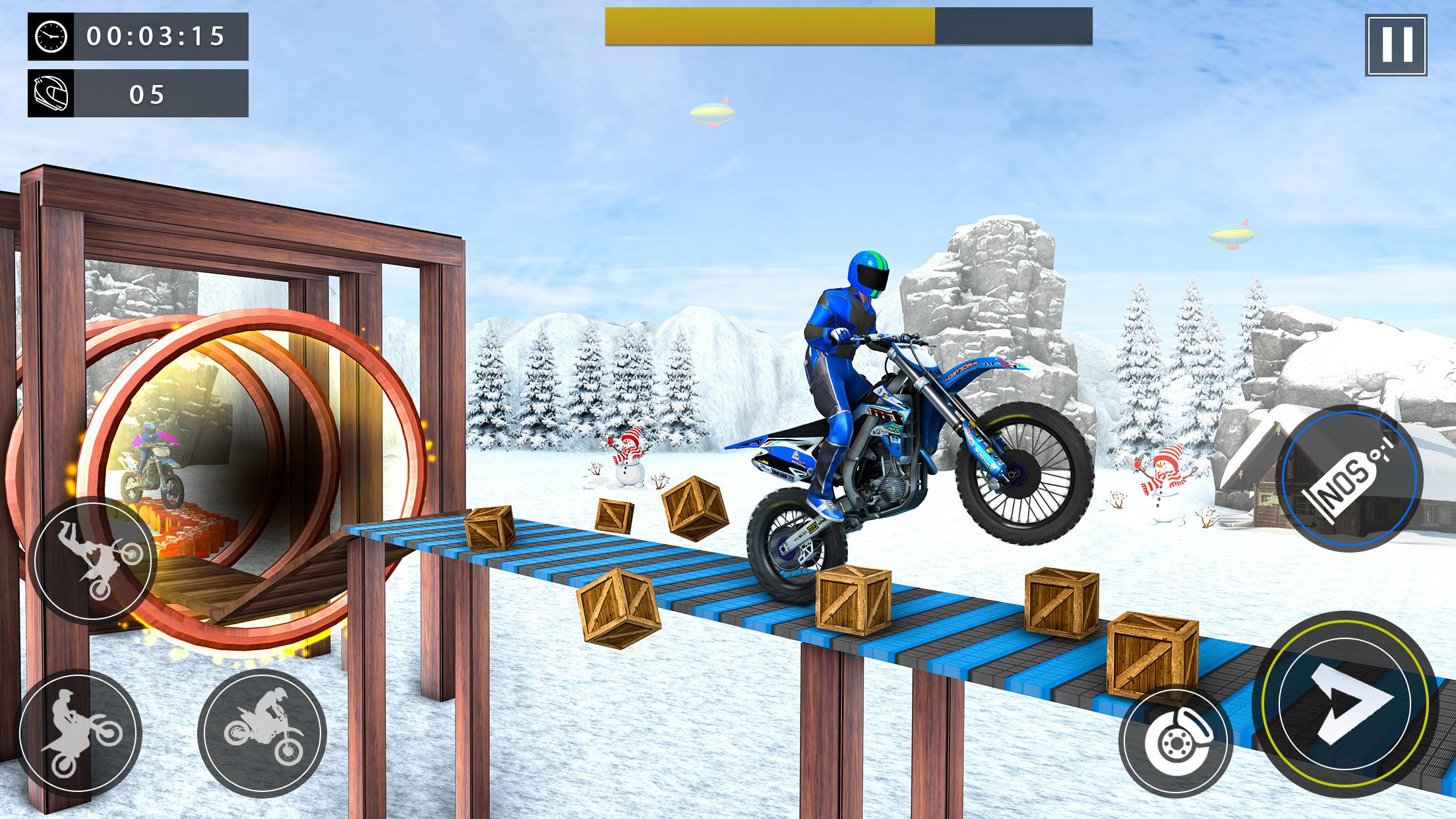 Screenshot 3 of Trial Xtreme Bike Racing Games 