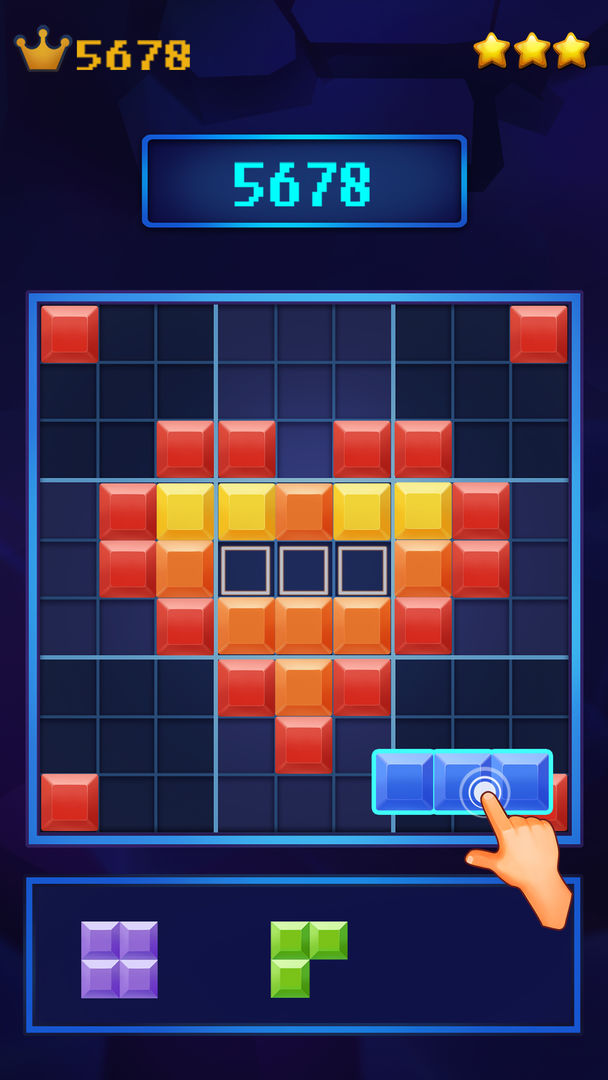 Screenshot of Brick 99 Sudoku Block Puzzle