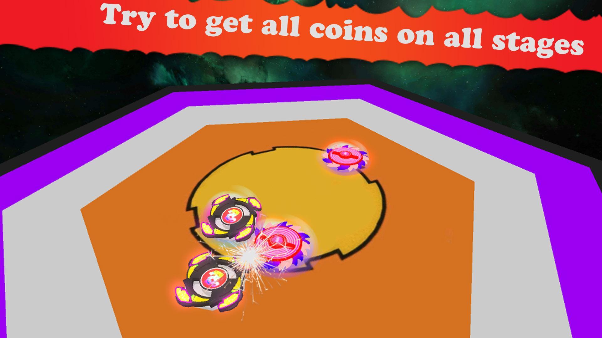 Spin Top Blade Battle Game Screenshot