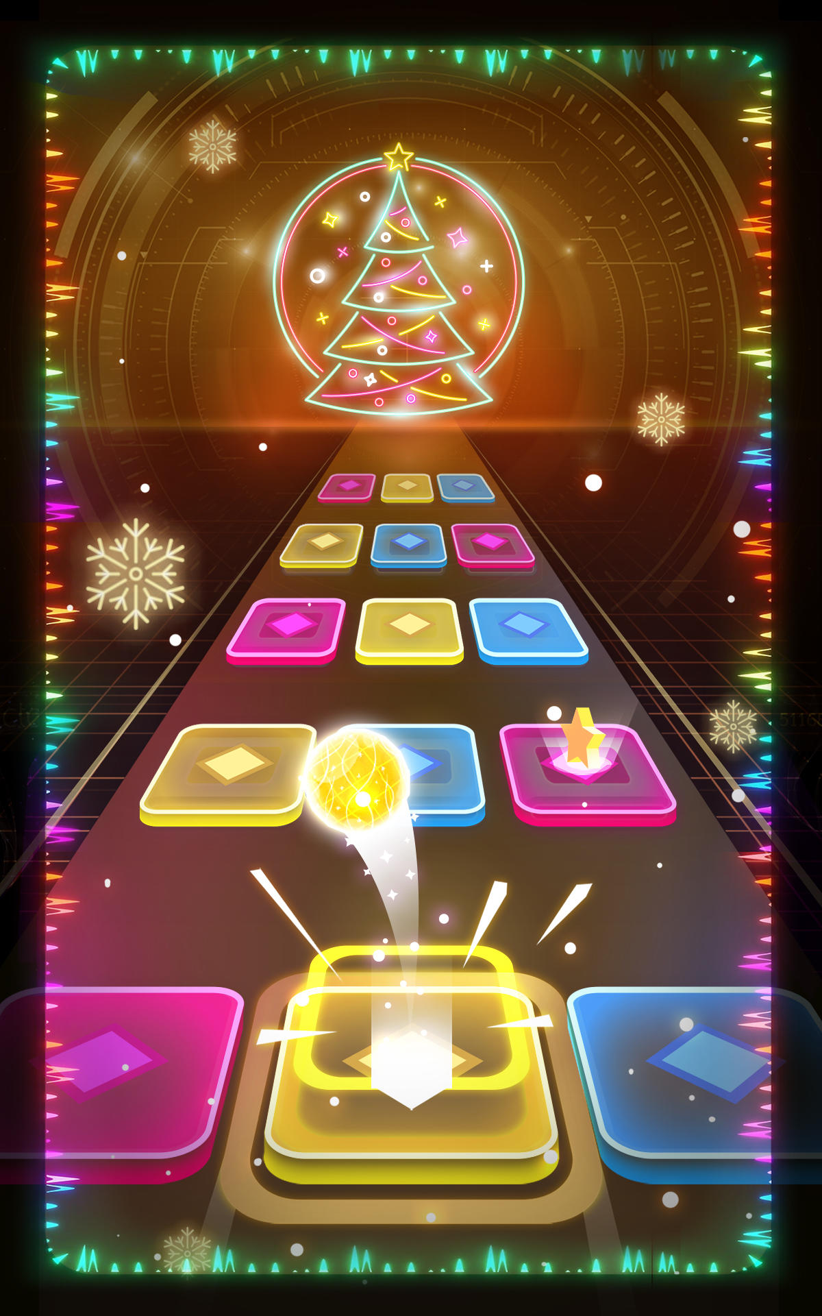 Color Hop 3D - Music Game Game Screenshot