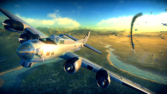 First Sky War: Secret Pacific ภาพหน้าจอเกม