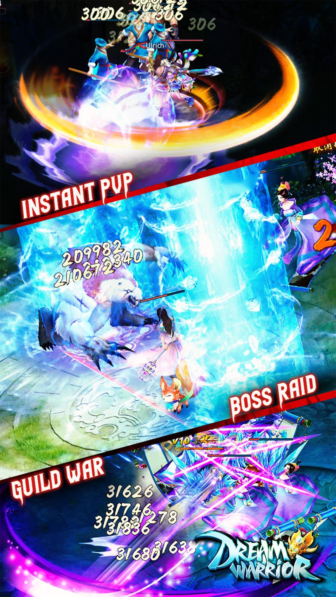 Dream Warrior ゲームのスクリーンショット