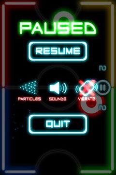Glow Hockey 2 Game Screenshot