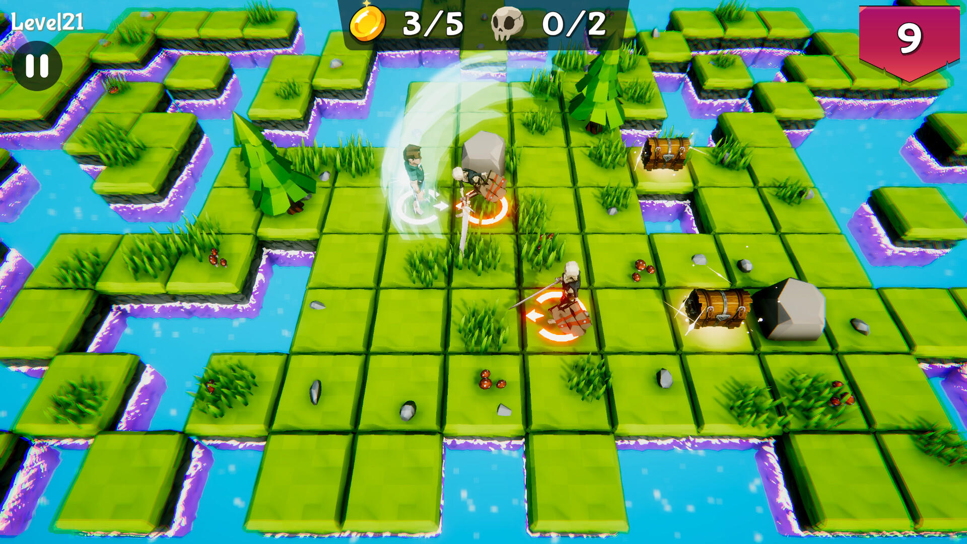 Screenshot of Knight without sword