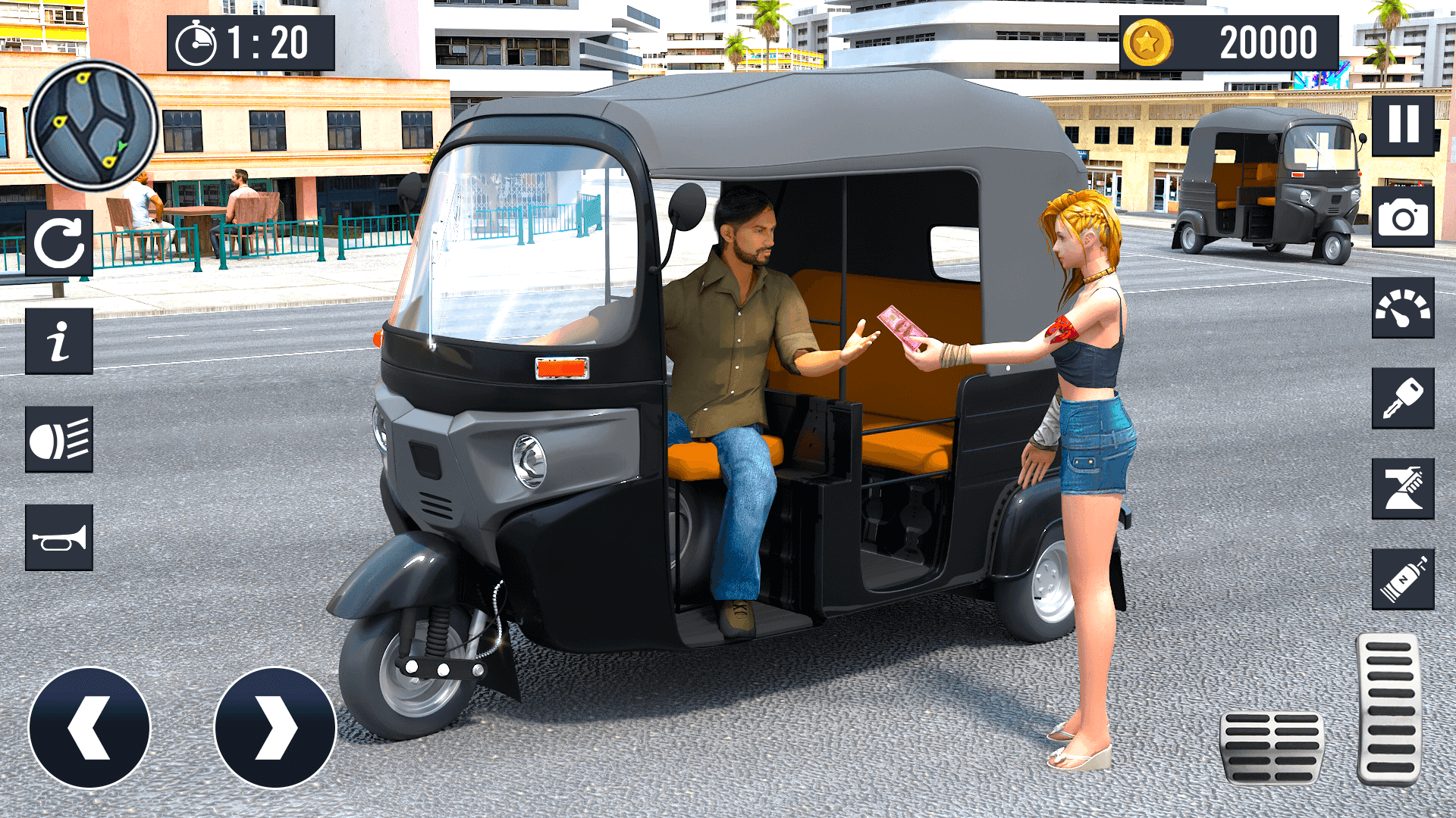 Screenshot 6 of Rickshaw Driver Tuk Tuk Game 