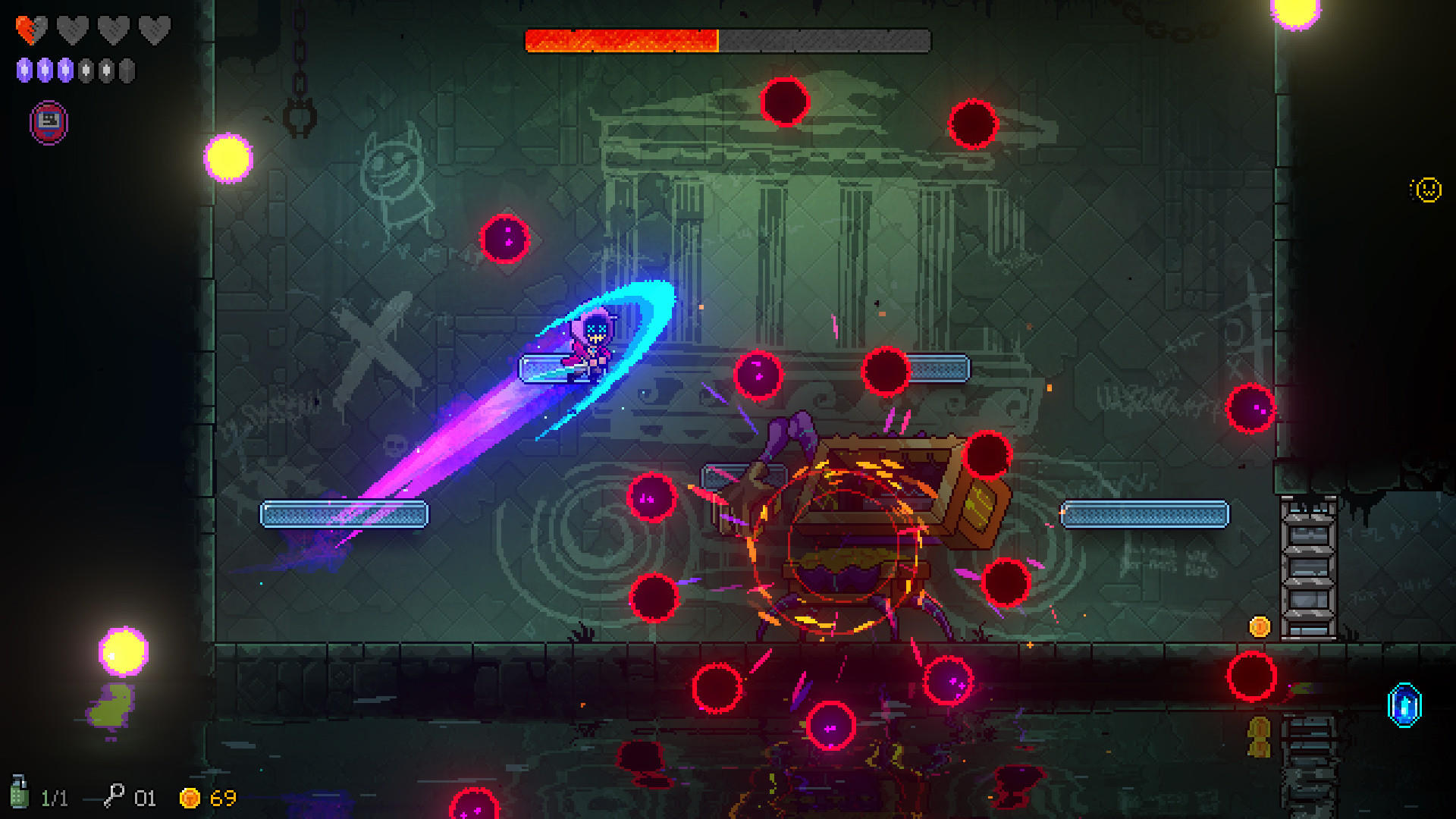 Screenshot of Neon Abyss