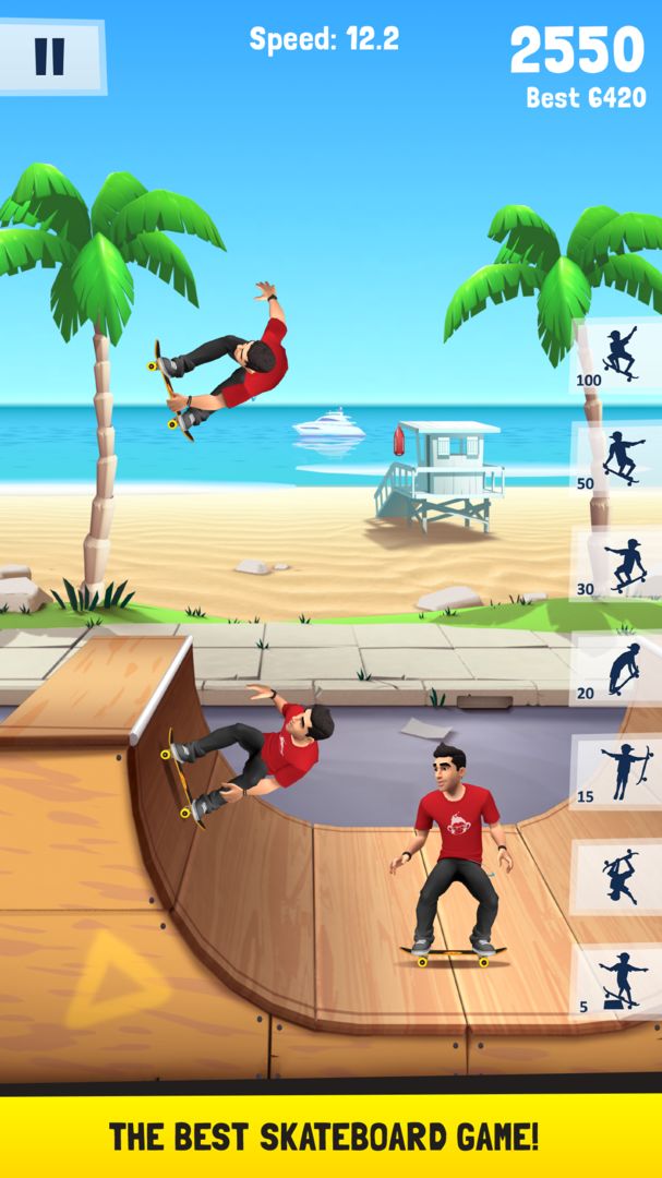 Screenshot of Flip Skater