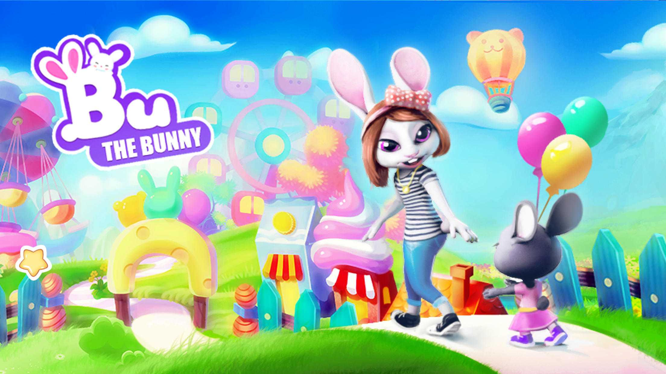 Bu Bunny - Cute pet care game Game Screenshot