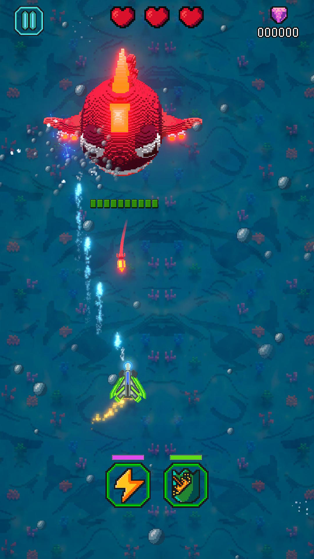 Captura de Tela do Jogo RETRO SPACE 2