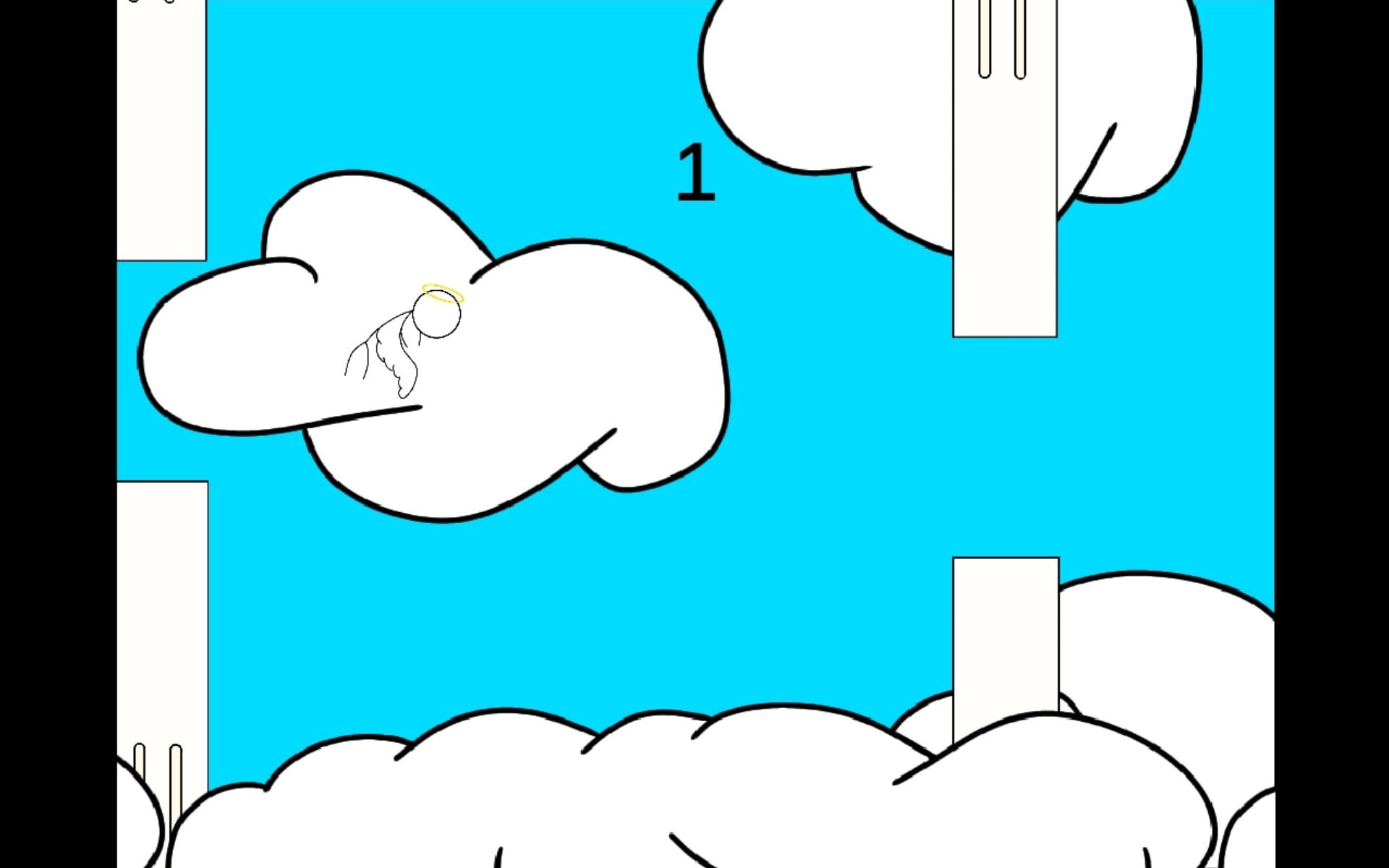 Cuplikan Layar Game FlappyAngel