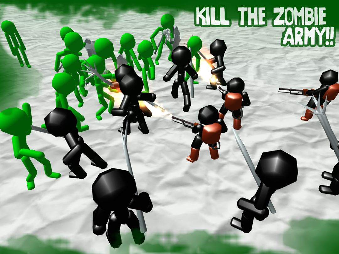 Stickman Simulator: Zombie War screenshot game