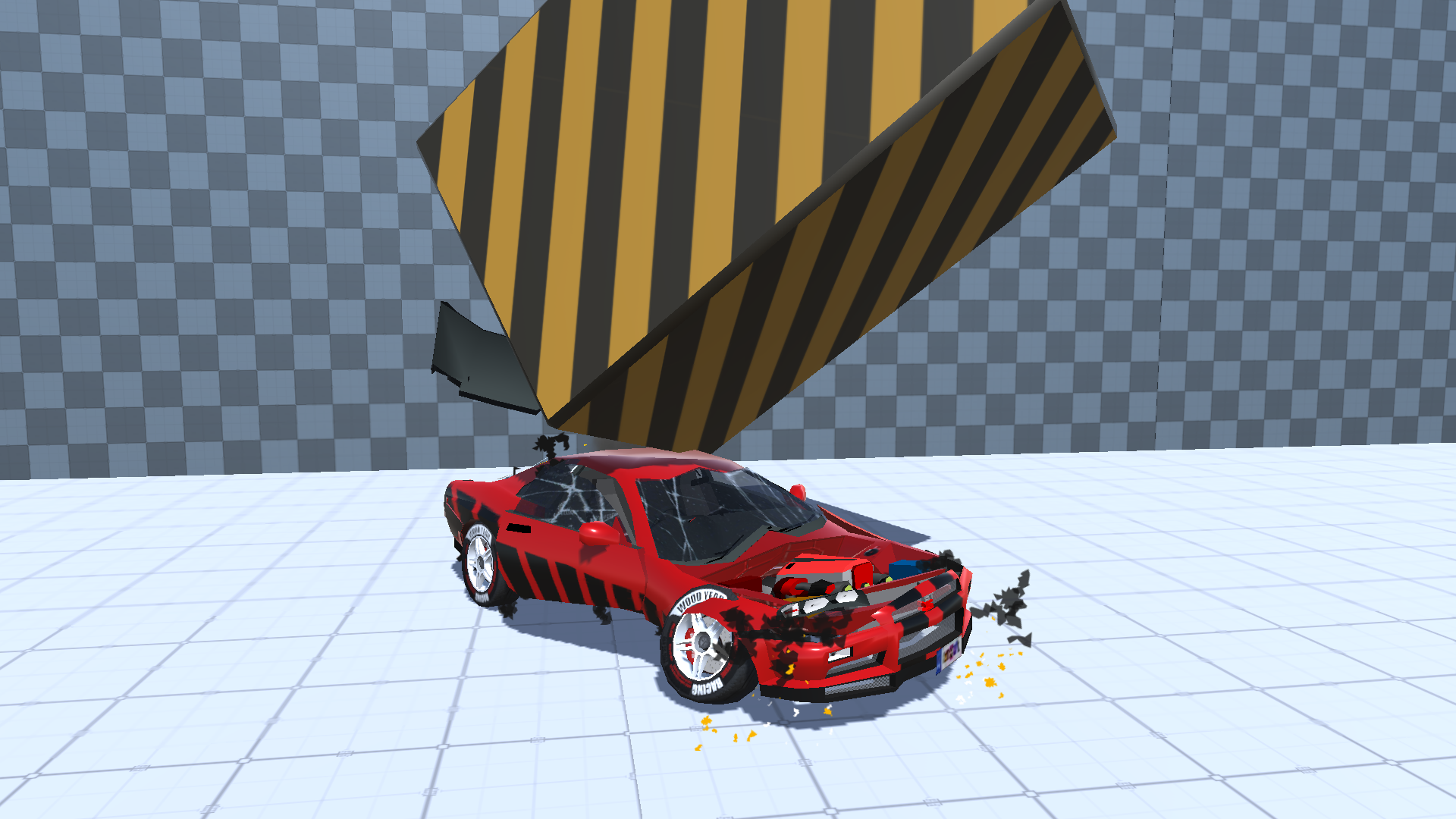 Car Crash Test Simulator 3D Game Screenshot