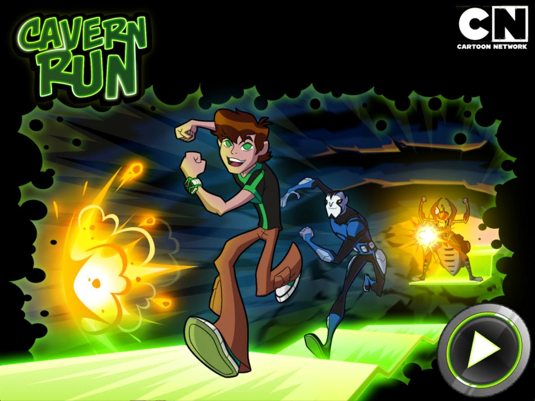Ben 10 Cavern Run screenshot game