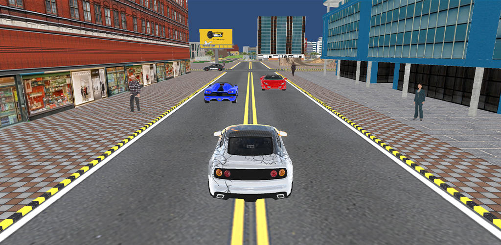 Banner of Open World Extreme Car 3D 