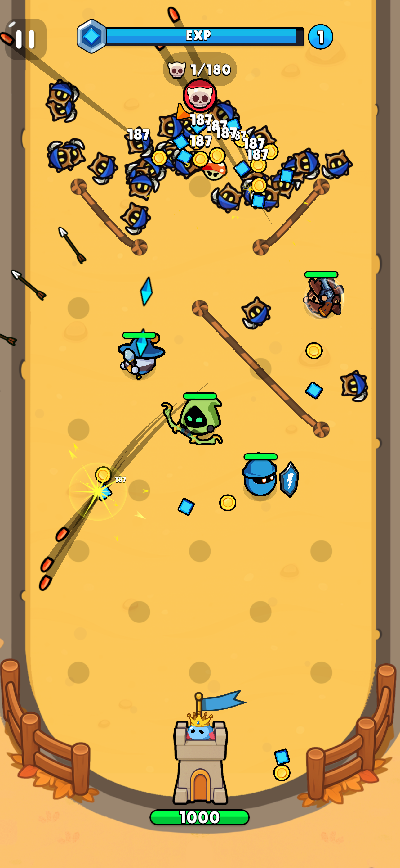 Sling Fling Game Screenshot