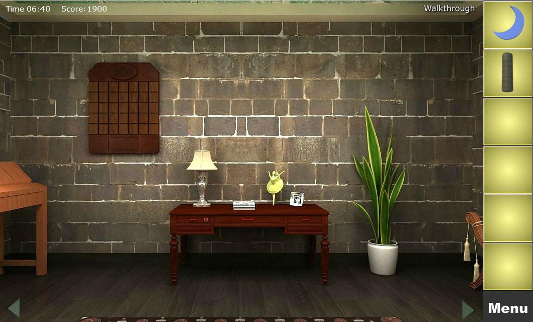 Скриншот игры Gloomy House Escape