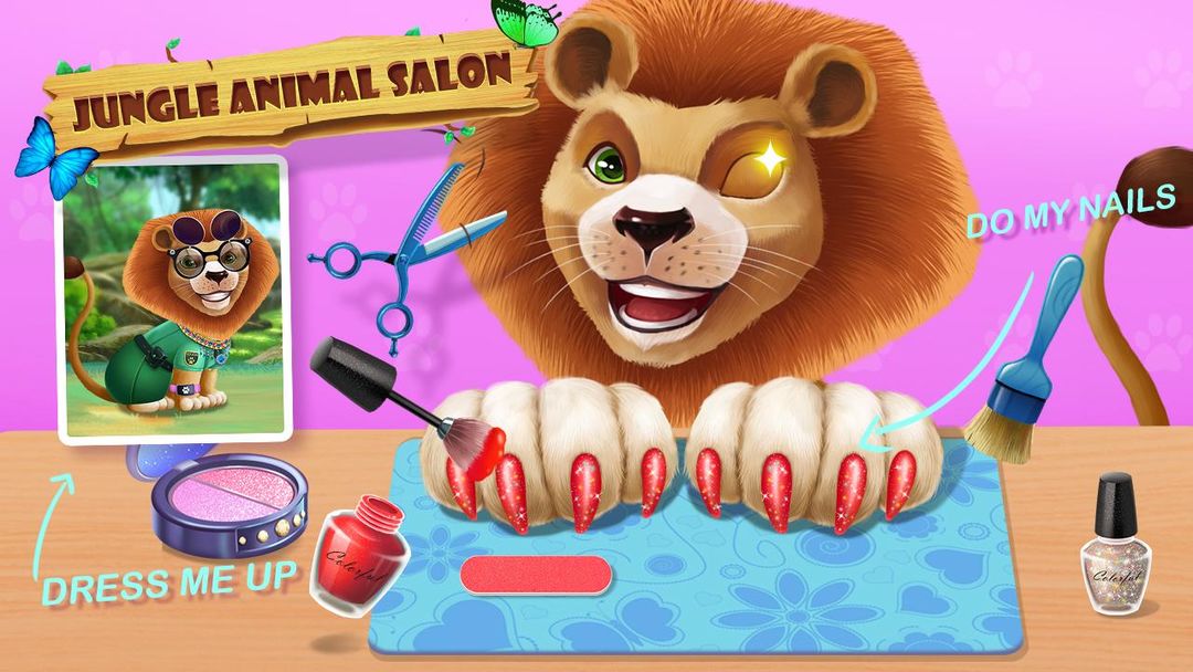 Jungle Animal Salon 게임 스크린 샷
