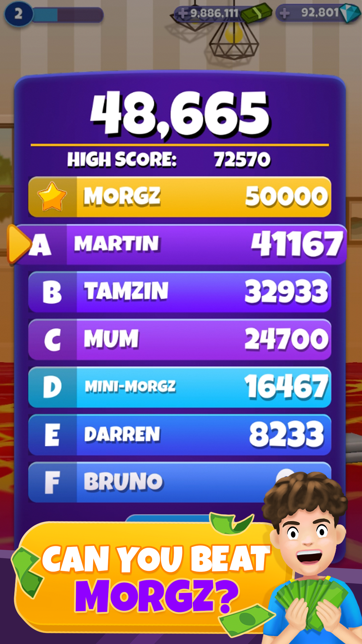Morgz Ultimate Challenge screenshot game