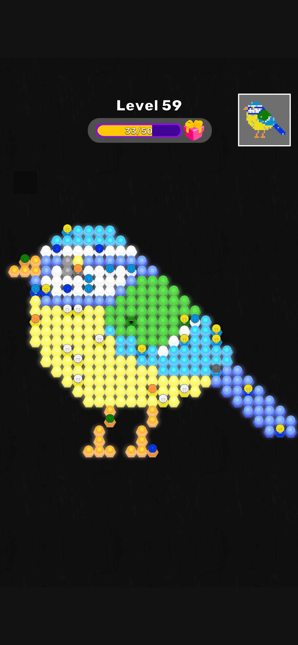 Light n Bulb Sort Game Screenshot