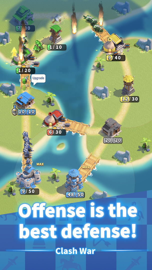Clash War screenshot game