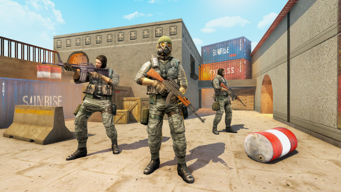 Screenshot of Cover Strike Ops Gun Games 3D