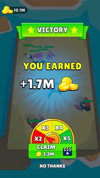 Скриншот игры Monster Merge Dinosaur Games