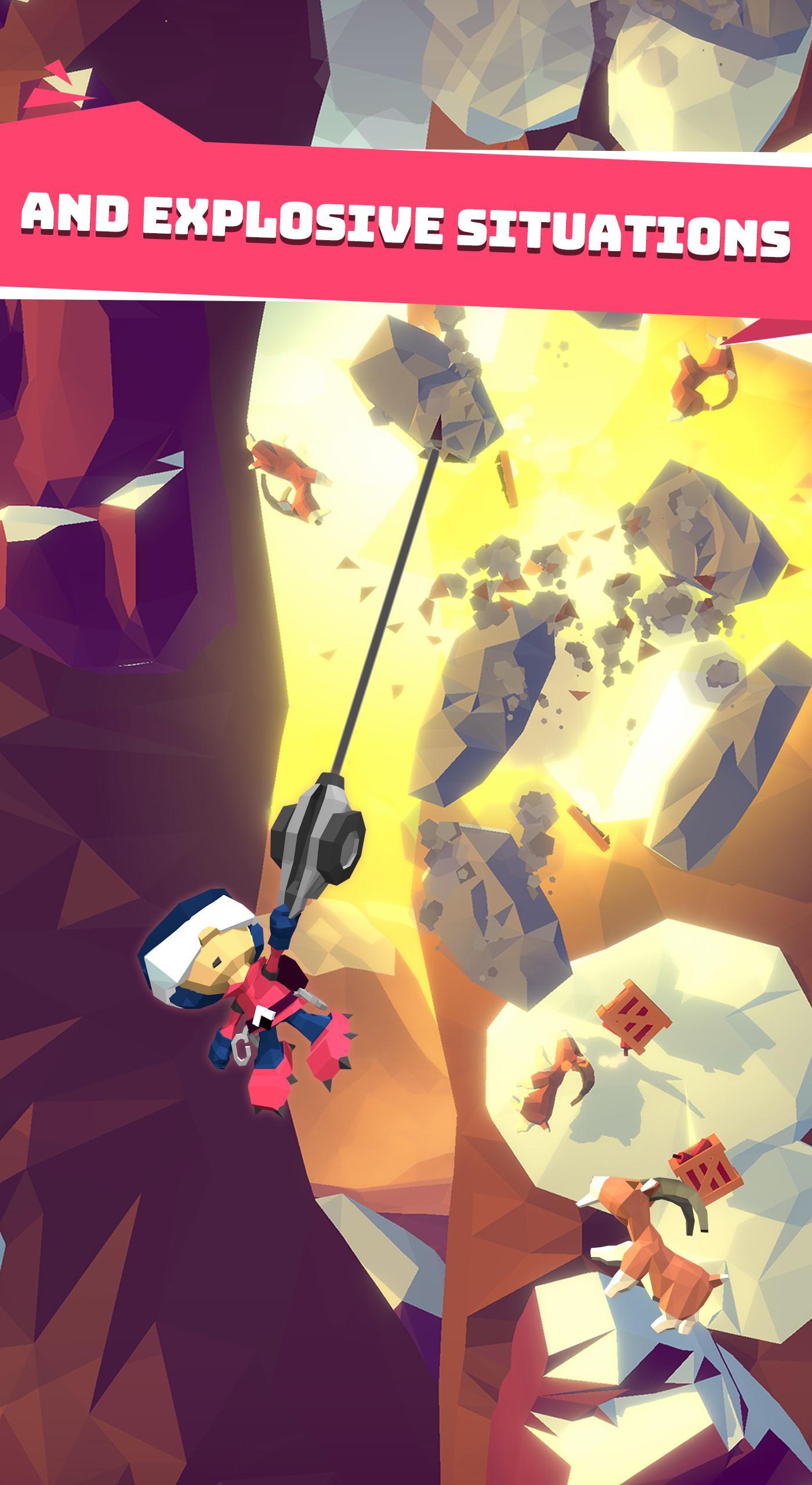 Hang Line: Mountain Climber ภาพหน้าจอเกม
