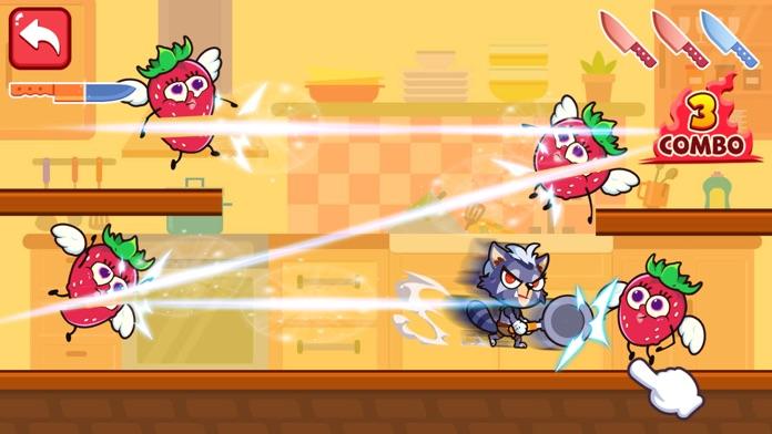 Captura de Tela do Jogo Fruit Cut!