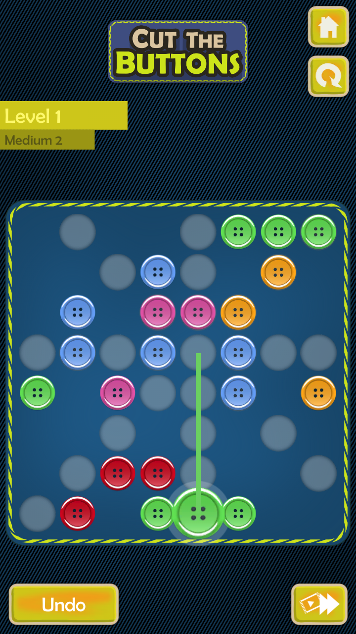 Screenshot 1 of Cut the Buttons Logic Puzzle 2.6.5