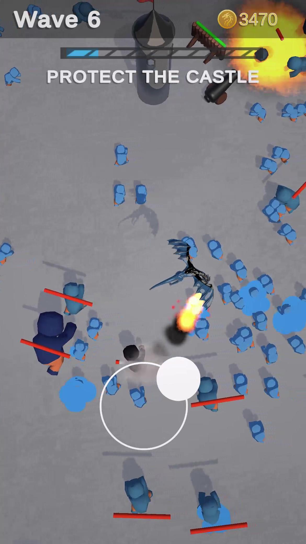 Dragon Defence Game Screenshot