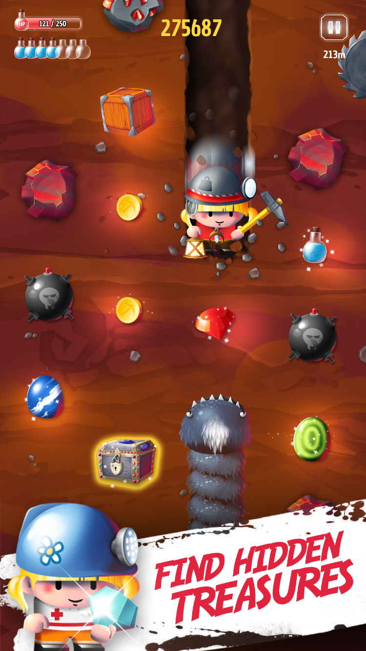 Tiny Miners Game Screenshot