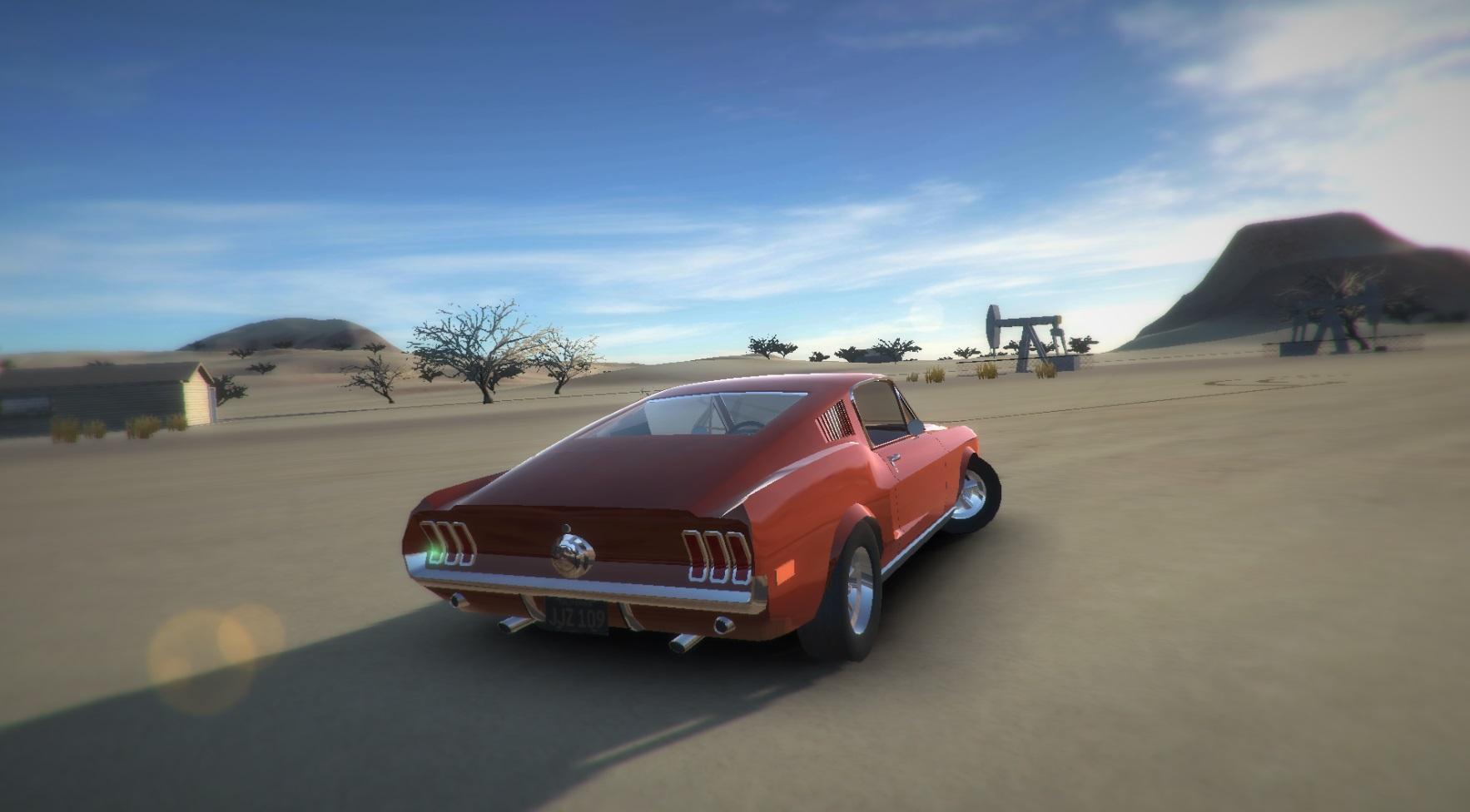 Screenshot of Classic American Muscle Cars 2