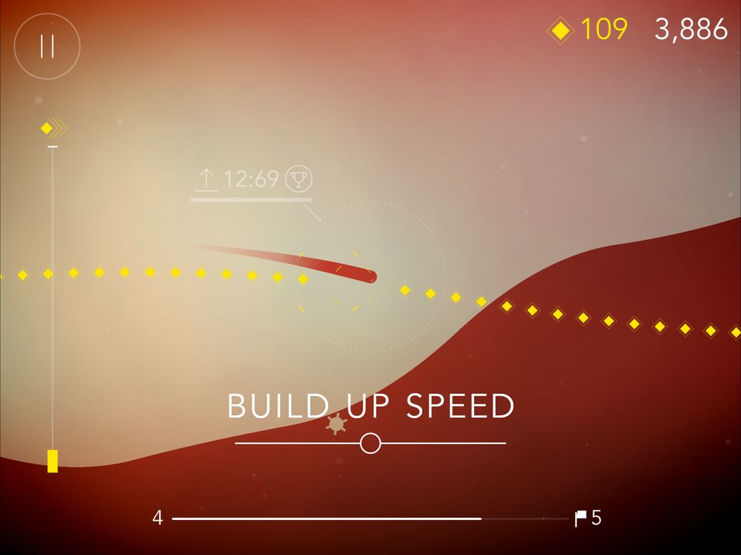 Screenshot of FLO – one tap super-speed raci