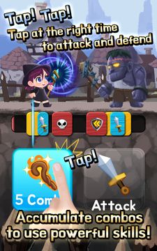 Combo Heroes ภาพหน้าจอเกม