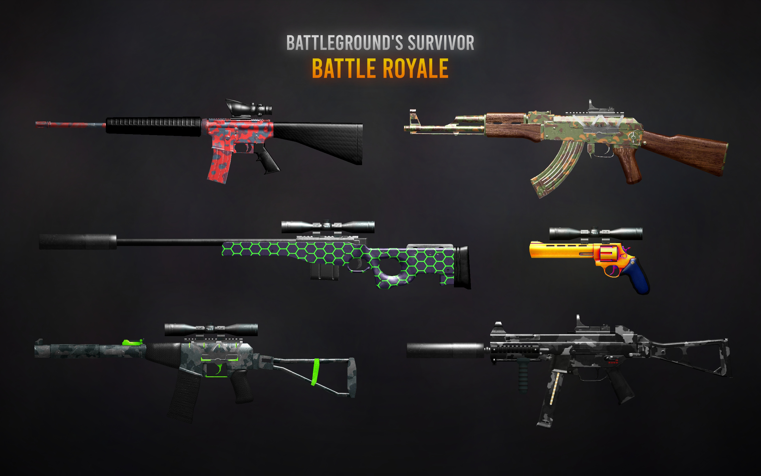 Battleground's Survivor: Battl Game Screenshot