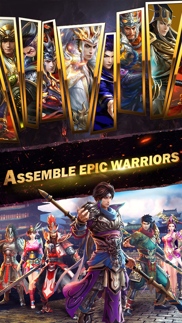 Dynasty Legends：Warriors Unite ภาพหน้าจอเกม