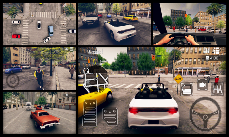 Real Car Parking - Open World Game Screenshot