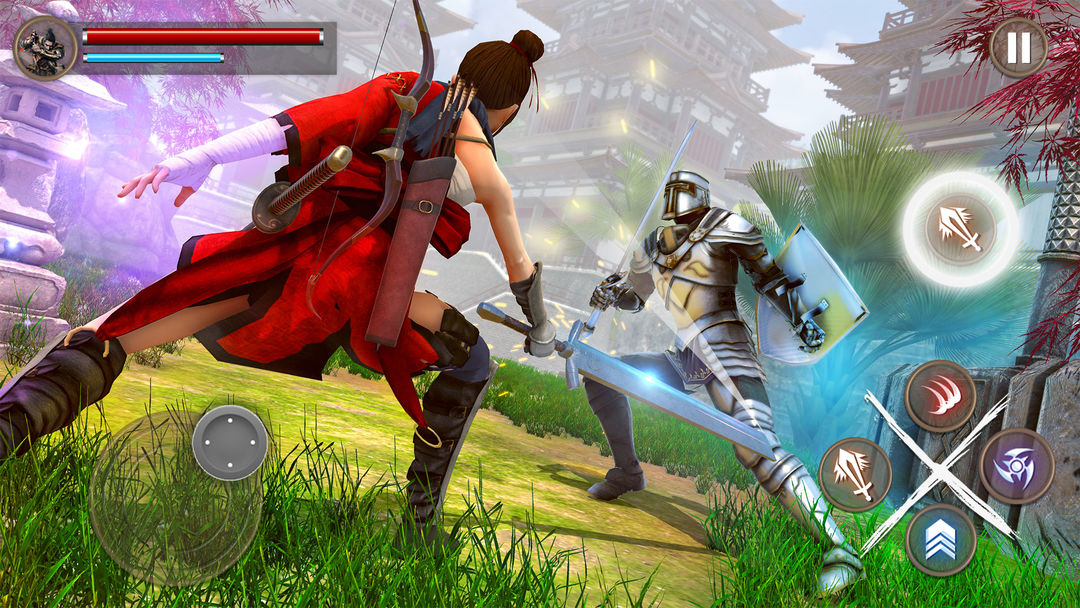 Screenshot of Ninja Fighter: Samurai Games